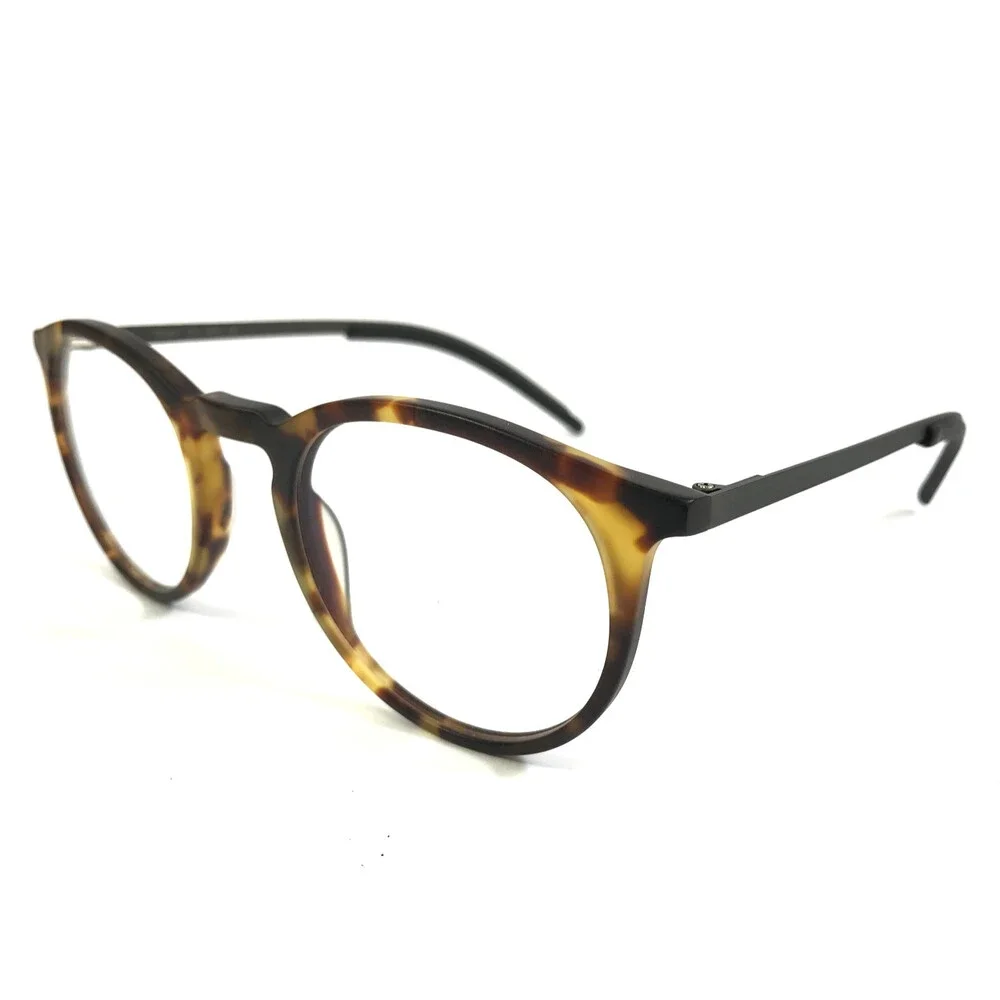 Tom Davies Eyeglasses Frames TD661 Col. 1894 Matte Gray Tortoise 50-24-135